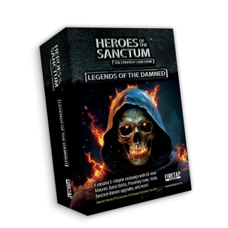 Heroes of the Sanctum: The Strategy Card Game - Legends of the Damned Box