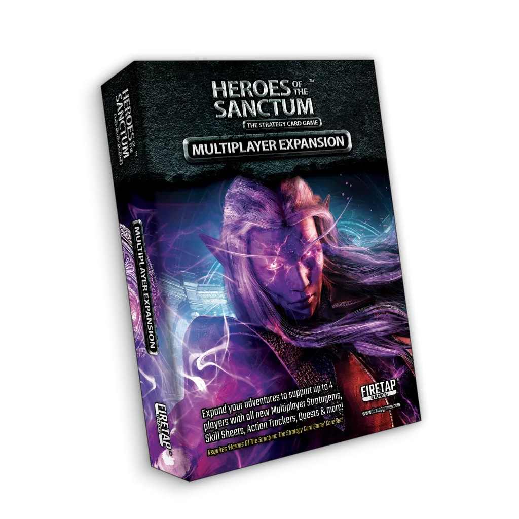 Heroes of the Sanctum: The Strategy Card Game - Multiplayer Expansion Box