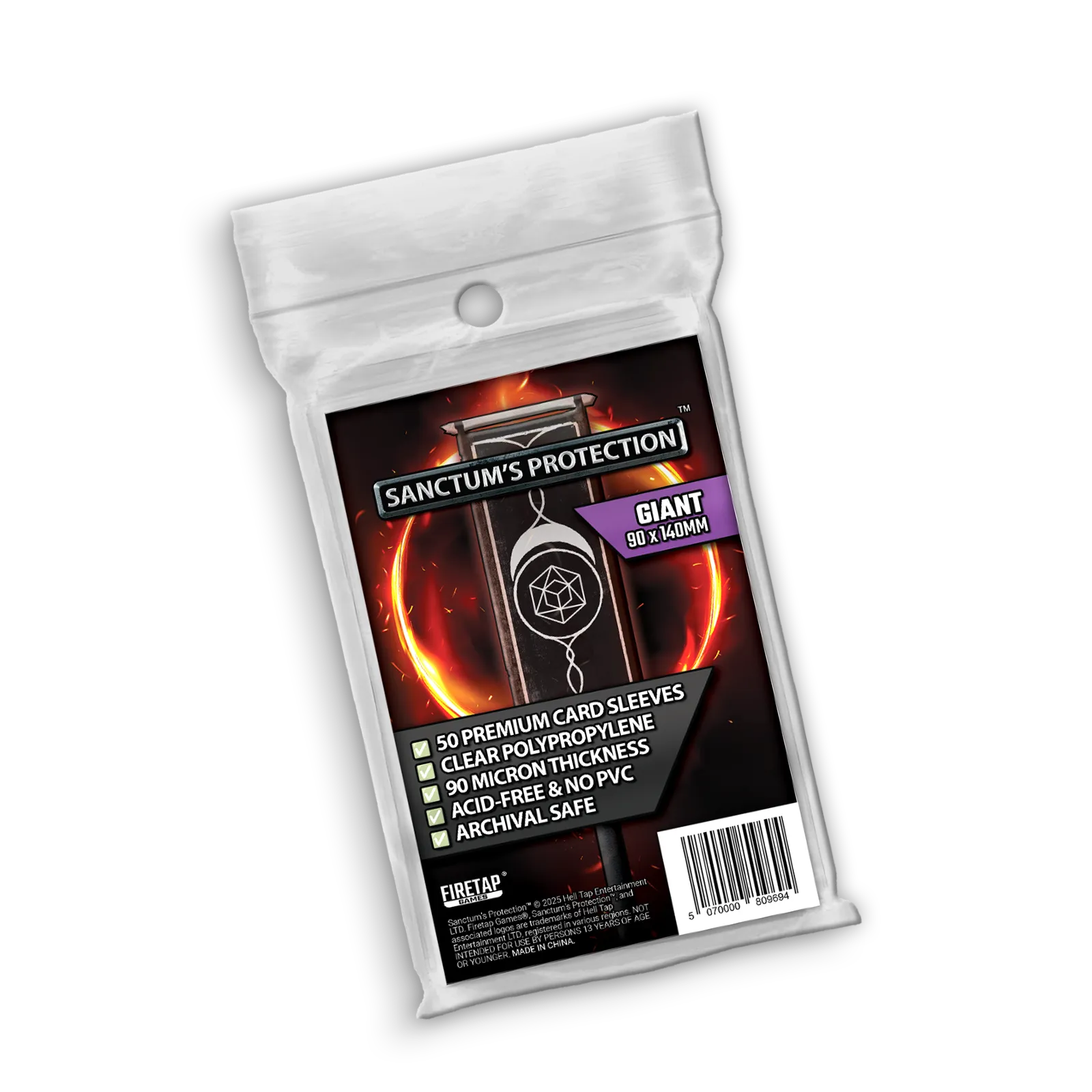 Sanctum's Protection - Premium Card Sleeves - Giant